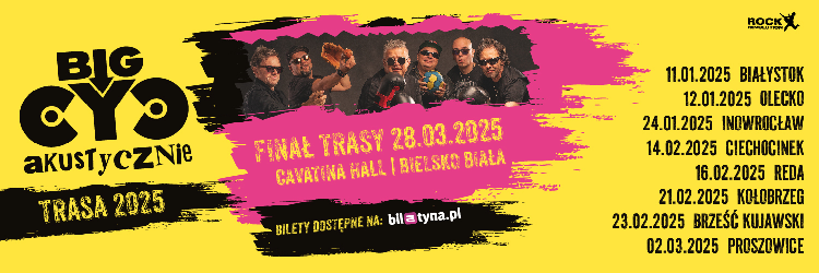 Big Cyc Akustycznie. Trasa 2025. - 